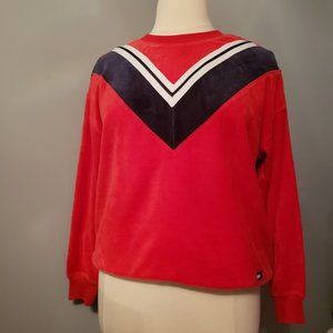 Tommy Hilfiger Sport Plus Size Velour Sweatshirt